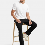 Men's Super Combed Cotton Rich Regular Fit Mid Rise Trackpants with Side Pockets